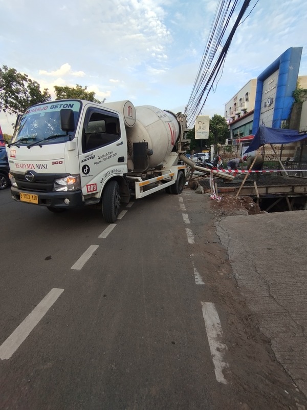 Harga Beton Cor Jalan CHM Beton Bekasi 