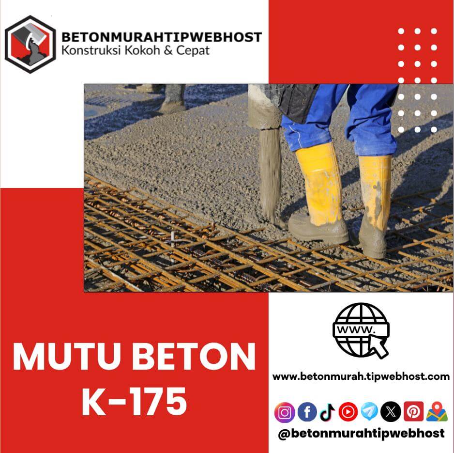 Harga Beton Cor Mini ReadyMix K500 Murah Per M3