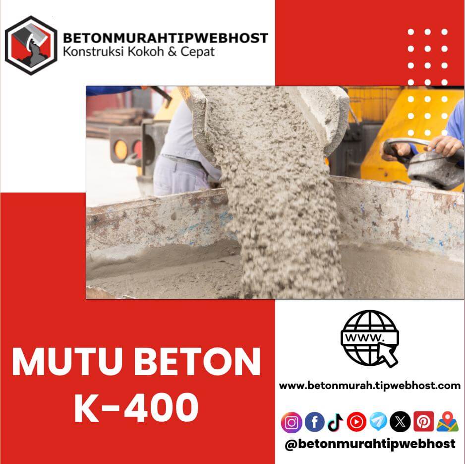 Harga Beton Cor Mini ReadyMix K500 Murah Per M3