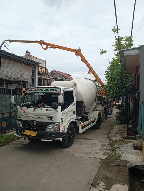 Harga Beton Cor Mini ReadyMix K500 Murah Per M3